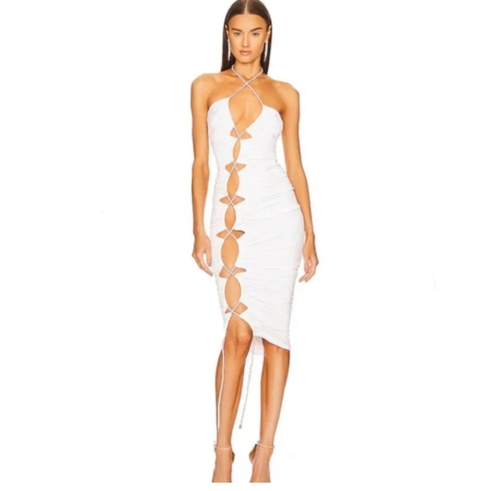 Michael Costello X Revolve Cassandra Midi Dress Size XXS Never Worn